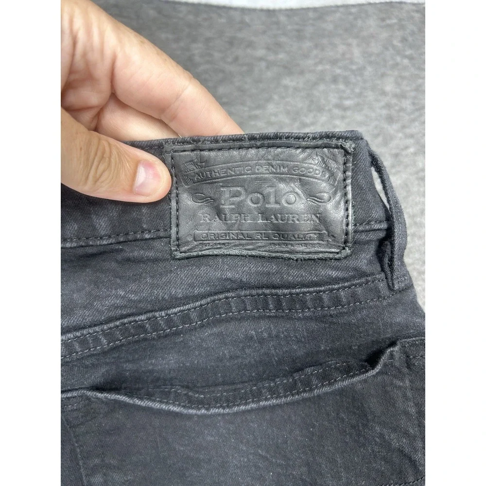 Polo Ralph Lauren The Classic Fit Jeans Men's 36x30‎ Black Preppy